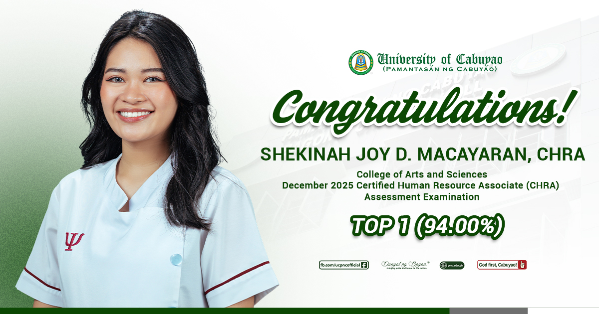 DECEMBER 2025 CHRA PASSER TOP 1 12262025