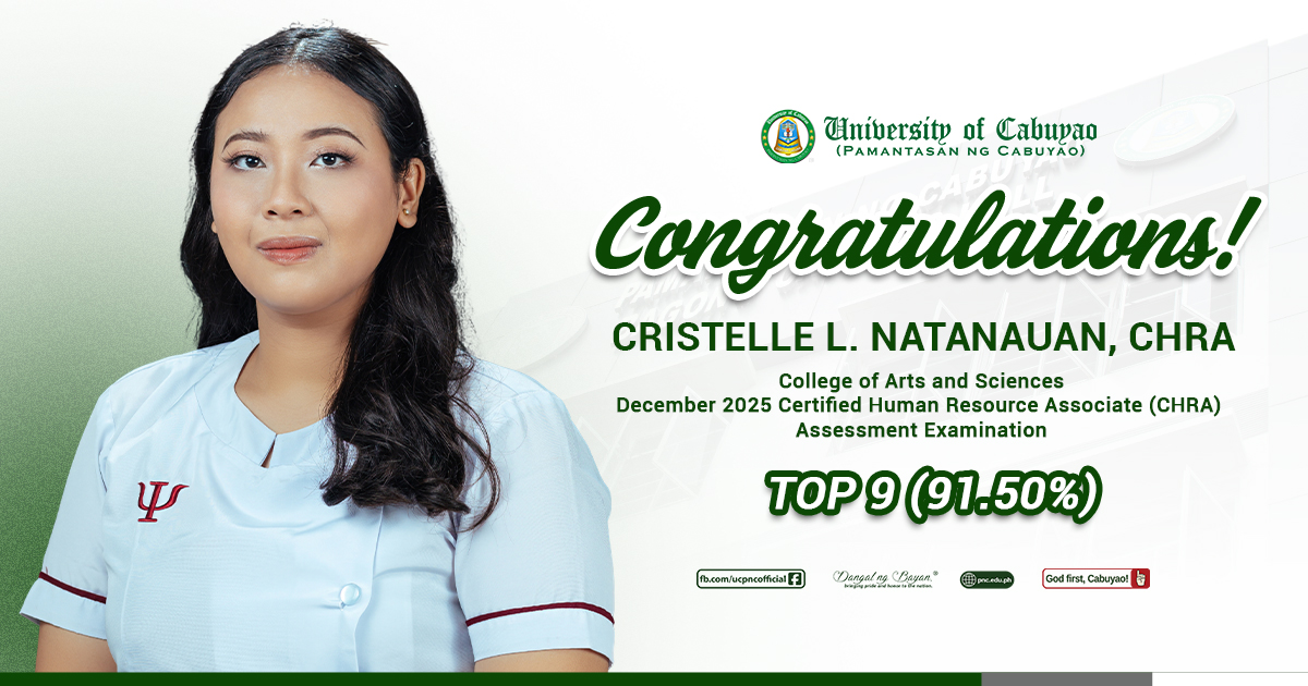 DECEMBER 2025 CHRA PASSER TOP 9 12262025